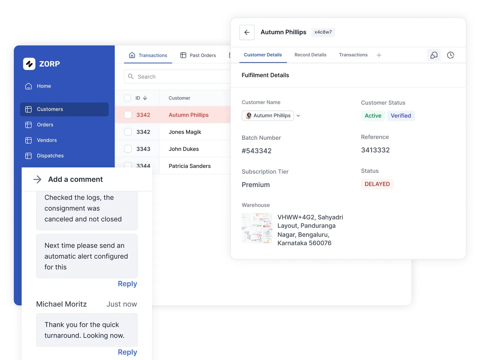 Checkout ZORP tables - A single source of truth for your end to end operations